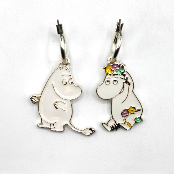 Disaster Designs Moomin & Snorkmaiden Enamel Earrings