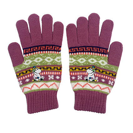 Disaster Designs Moomin Snorkmaiden Fair Isle Gloves