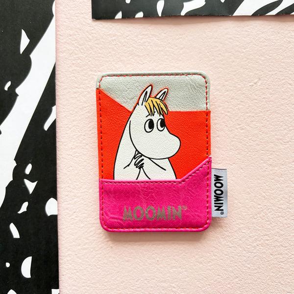 disaster designs Moomin Snorkmaiden Silver Card Holder