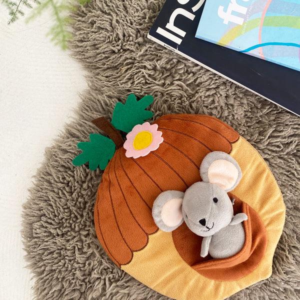 disaster designs Secret Garden Mouse Hot Water Bottle