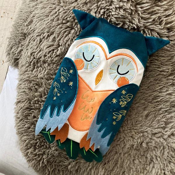 Disaster Designs Secret Garden Owl Hot Water Bottle
