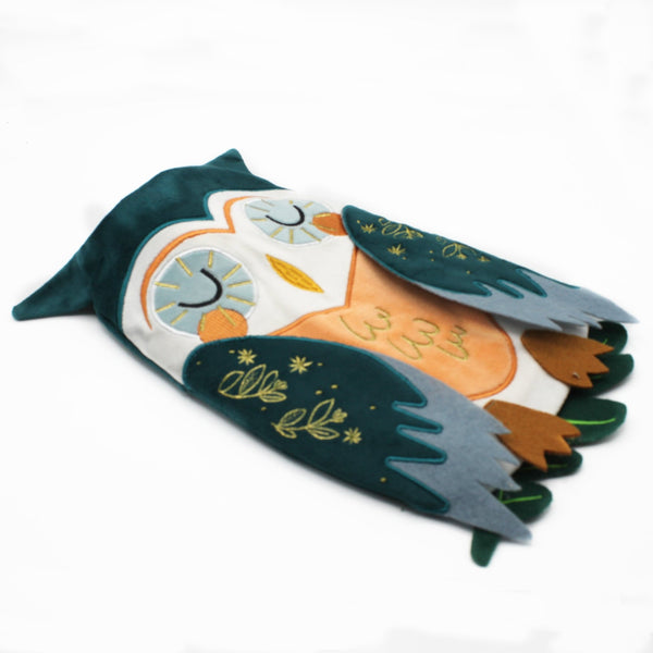 Disaster Designs Secret Garden Owl Hot Water Bottle