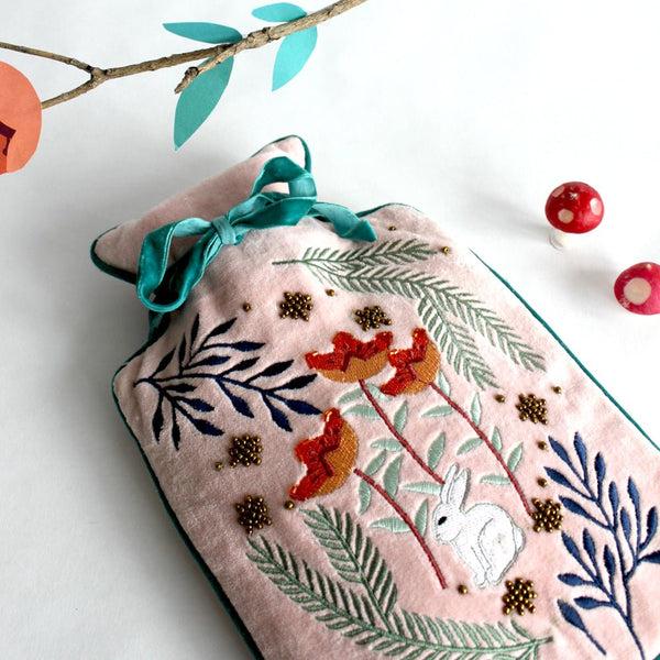 Disaster Designs Secret Garden Rabbit Hot Water Bottle