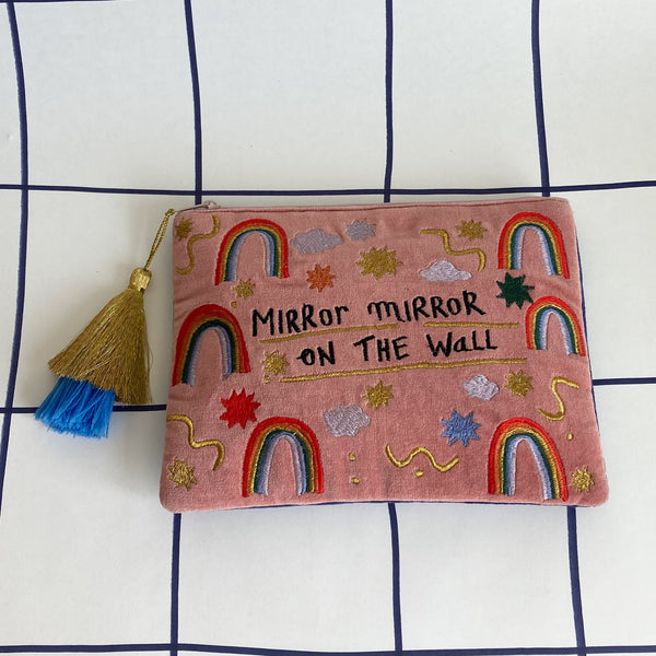 disaster designs Small Talk Clutch 'Mirror Mirror on the Wall'