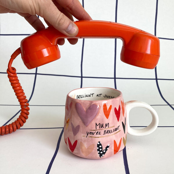 disaster designs Small Talk 'Mum You're Brilliant' Cup
