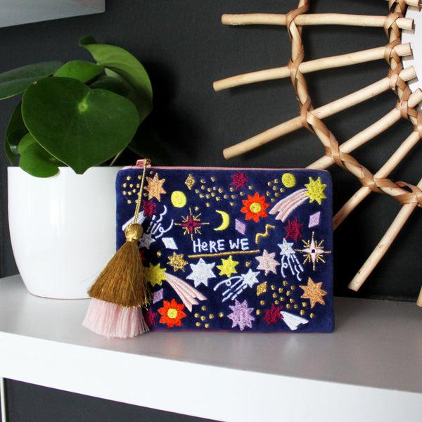 Disaster Designs Small Talk Purse 'Here We Bloody Go Again