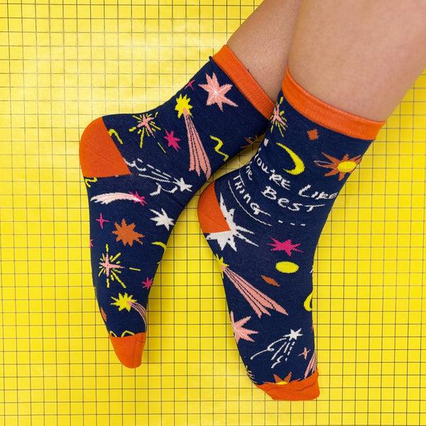 Disaster Designs Small Talk 'You're The Best Thing' Socks