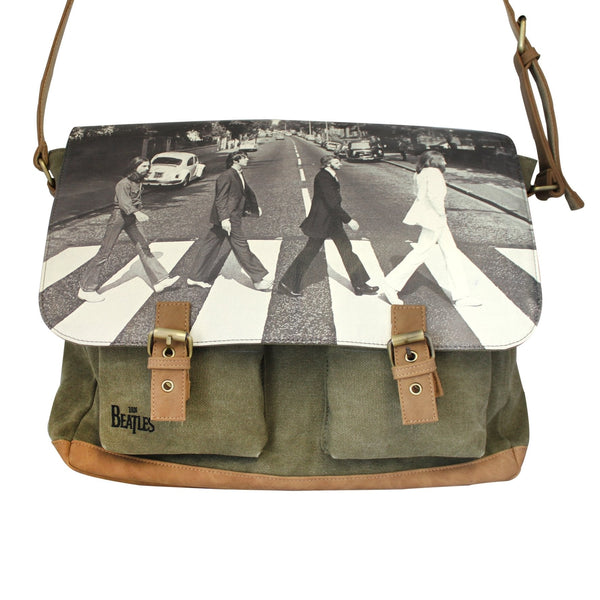 Disaster Designs The Beatles Abbey Road Green Satchel