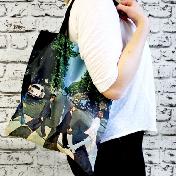 Disaster Designs The Beatles Abbey Road Shopper - Made From Recycled Bottles