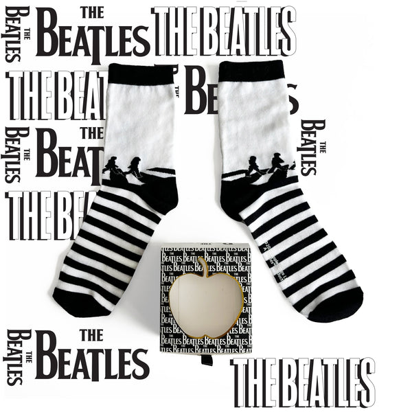 Disaster Designs The Beatles Abbey Road Stripy Socks