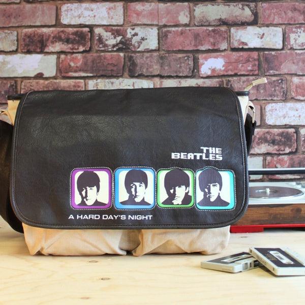 disaster designs The Beatles Hard Days Night Satchel
