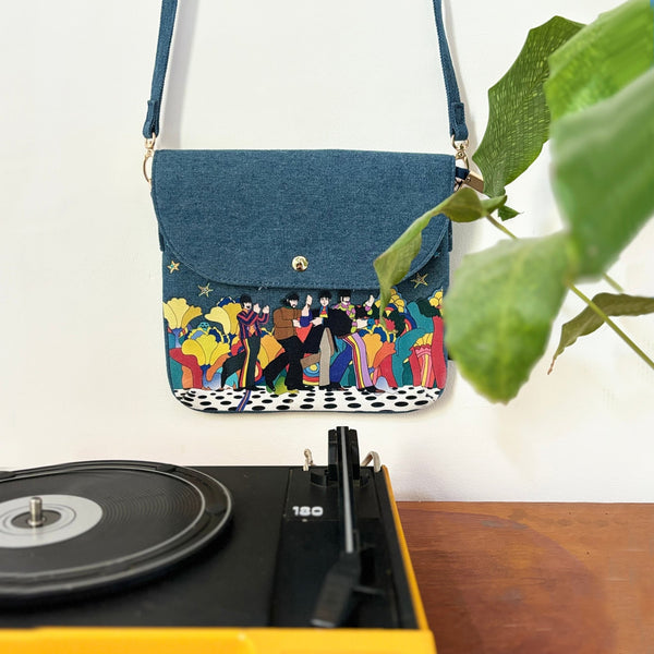 disaster designs The Beatles Yellow Submarine 'Dancing' Bag