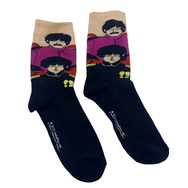 Disaster Designs The Beatles Yellow Submarine Faces Socks