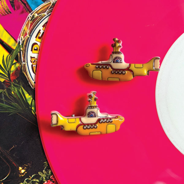 Disaster Designs The Beatles Yellow Submarine Hairclips