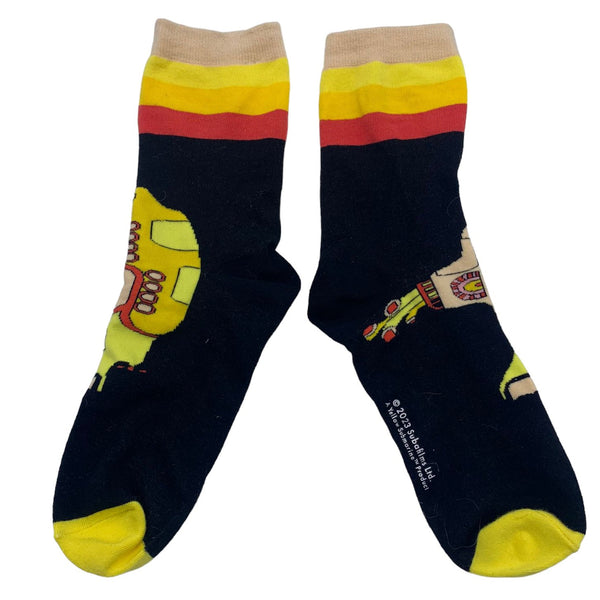 Disaster Designs The Beatles Yellow Submarine Socks