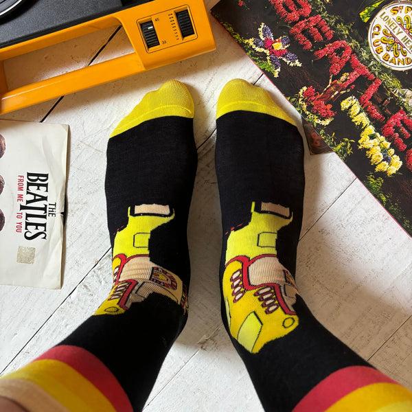 disaster designs The Beatles Yellow Submarine Socks
