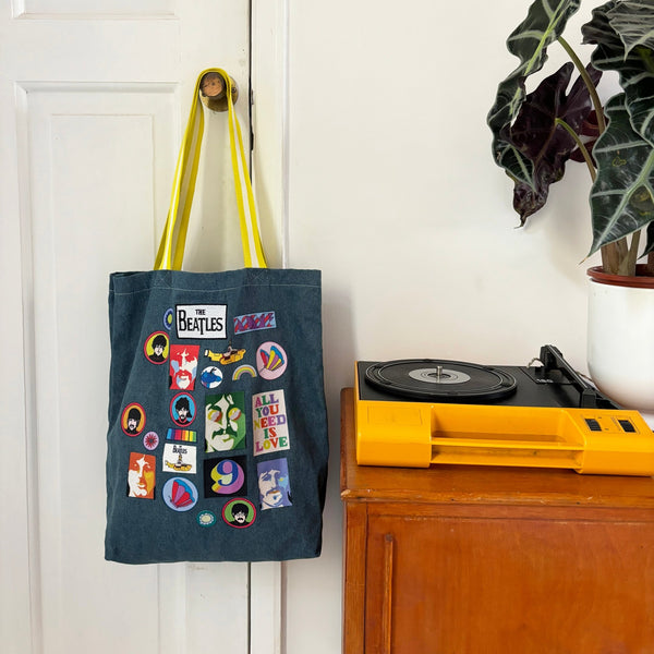 Disaster Designs The Beatles Yellow Submarine Tote Bag