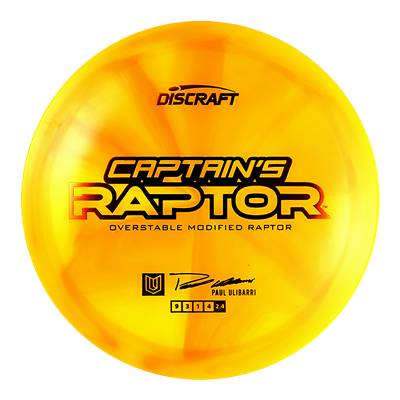 Discraft 2025 Ulibarri Captain's Special Blend Raptor