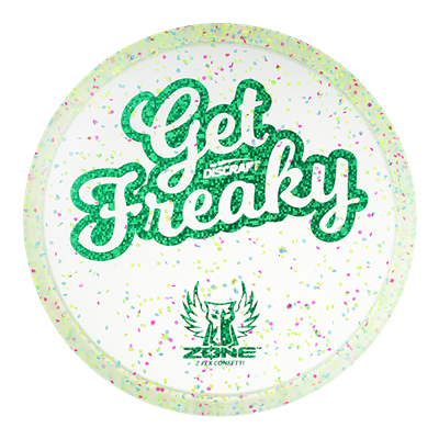 Discraft Brodie Smith Z FLX Confetti Zone "Get Freaky"