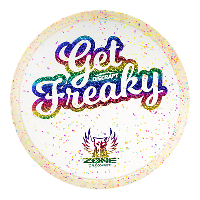 Discraft Brodie Smith Z FLX Confetti Zone "Get Freaky"