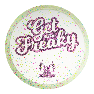 discraft Brodie Smith Z FLX Confetti Zone "Get Freaky"