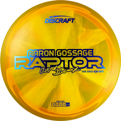 discraft 2025 Aaron Gossage Tour Series Raptor
