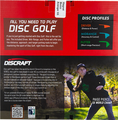 Discraft Discraft Starter Disc Golf Set