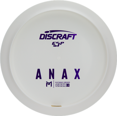 Discraft Paul McBeth White ESP Anax Bottom Stamp
