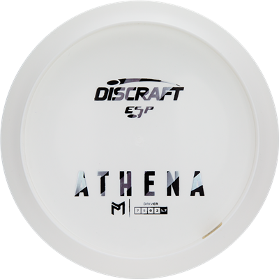 Discraft Paul McBeth White ESP Athena Bottom Stamp