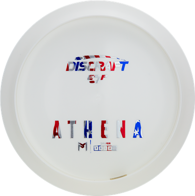 discraft Paul McBeth White ESP Athena Bottom Stamp