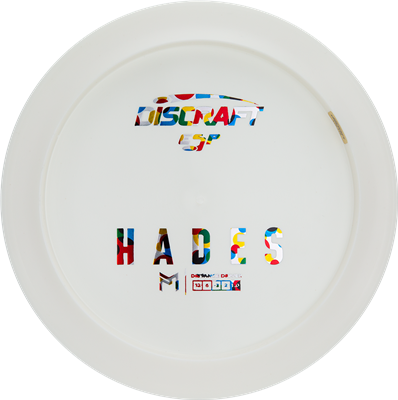 Discraft Paul McBeth White ESP Hades Bottom Stamp