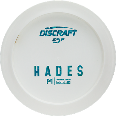 discraft Paul McBeth White ESP Hades Bottom Stamp