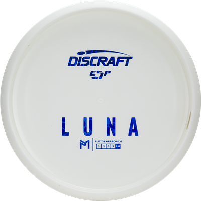 discraft Paul McBeth White ESP Luna Bottom Stamp