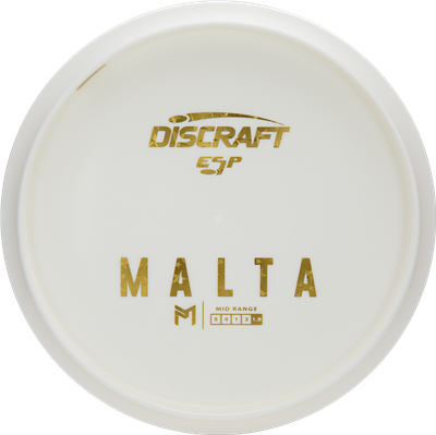 discraft Paul McBeth White ESP Malta Bottom Stamp