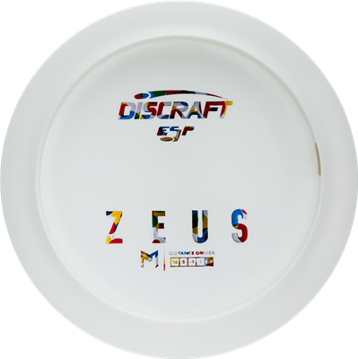 Discraft Paul McBeth White ESP Zeus Bottom Stamp