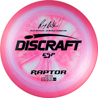 discraft Ricky Wysocki Signature Series ESP Raptor