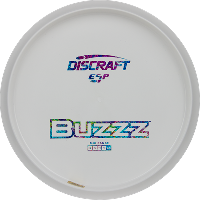 discraft White ESP Buzzz Bottom Stamp