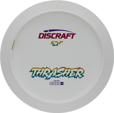 discraft White ESP Thrasher Bottom Stamp