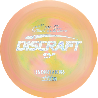 Discraft Paul McBeth 6x ESP Undertaker Signature Series