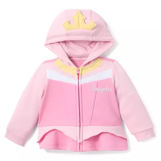 disney jewelry Aurora Costume Zip Hoodie for Baby – Sleeping Beauty – Personalized