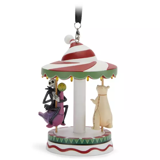disney jewelry Jack Skellington Carousel Spinning Ornament – The Nightmare Before Christmas