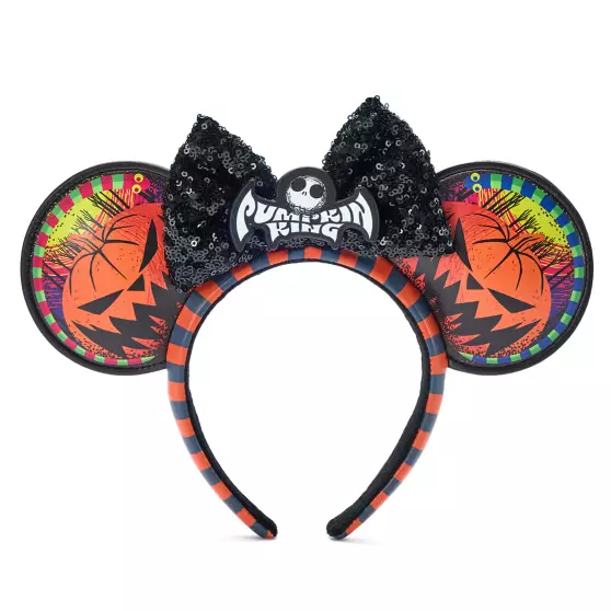 disney jewelry Jack Skellington ''Pumpkin King'' Ear Headband for Adults – The Nightmare Before Christmas