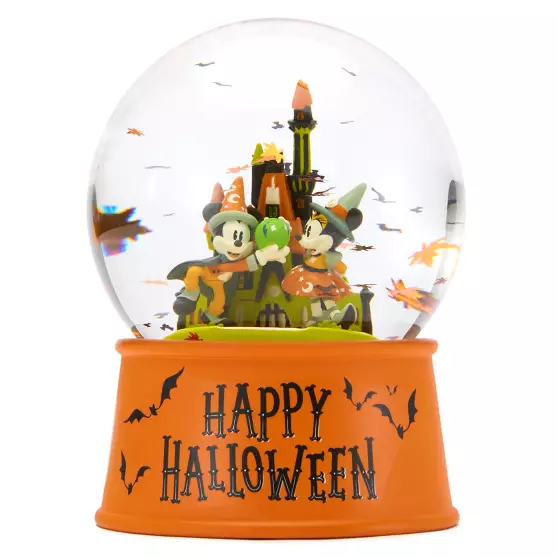 disney jewelry Mickey and Minnie Mouse Halloween Mini Snowglobe