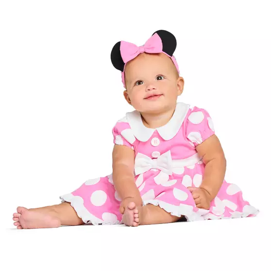 disney jewelry Minnie Mouse Costume Bodysuit for Baby – Pink