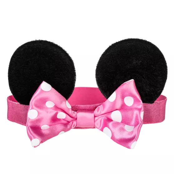 disney jewelry Minnie Mouse Ear Headband for Baby – Pink