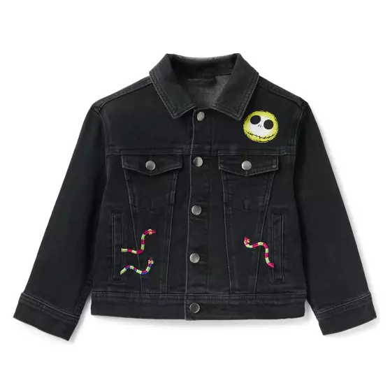 disney jewelry The Nightmare Before Christmas Denim Jacket for Kids