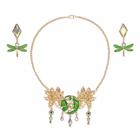disney jewelry Tiana Costume Jewelry Set for Kids – The Princess and the Frog