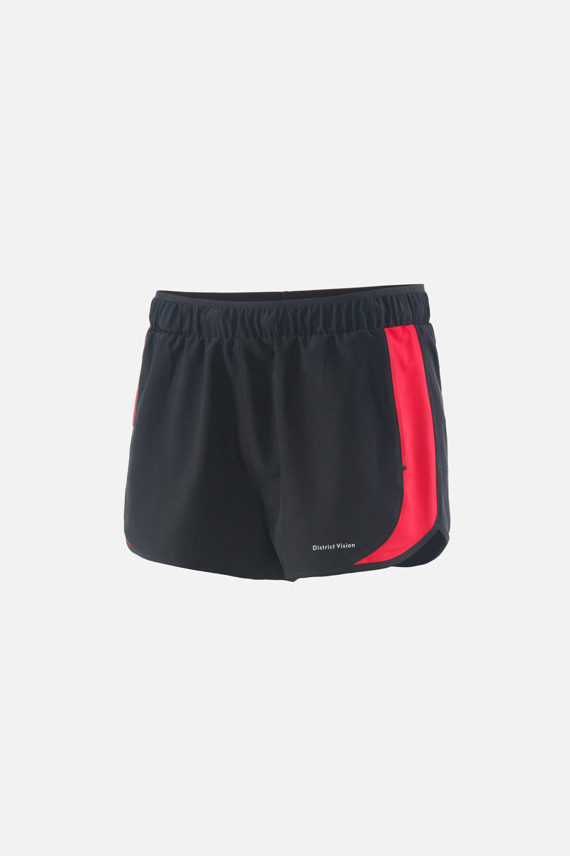 district vision 2in Paneled Training Shorts Black/Team Red