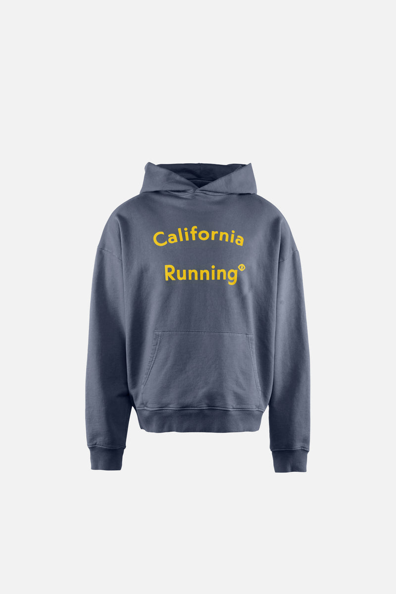 district vision California Cotton Hoodie Blue California