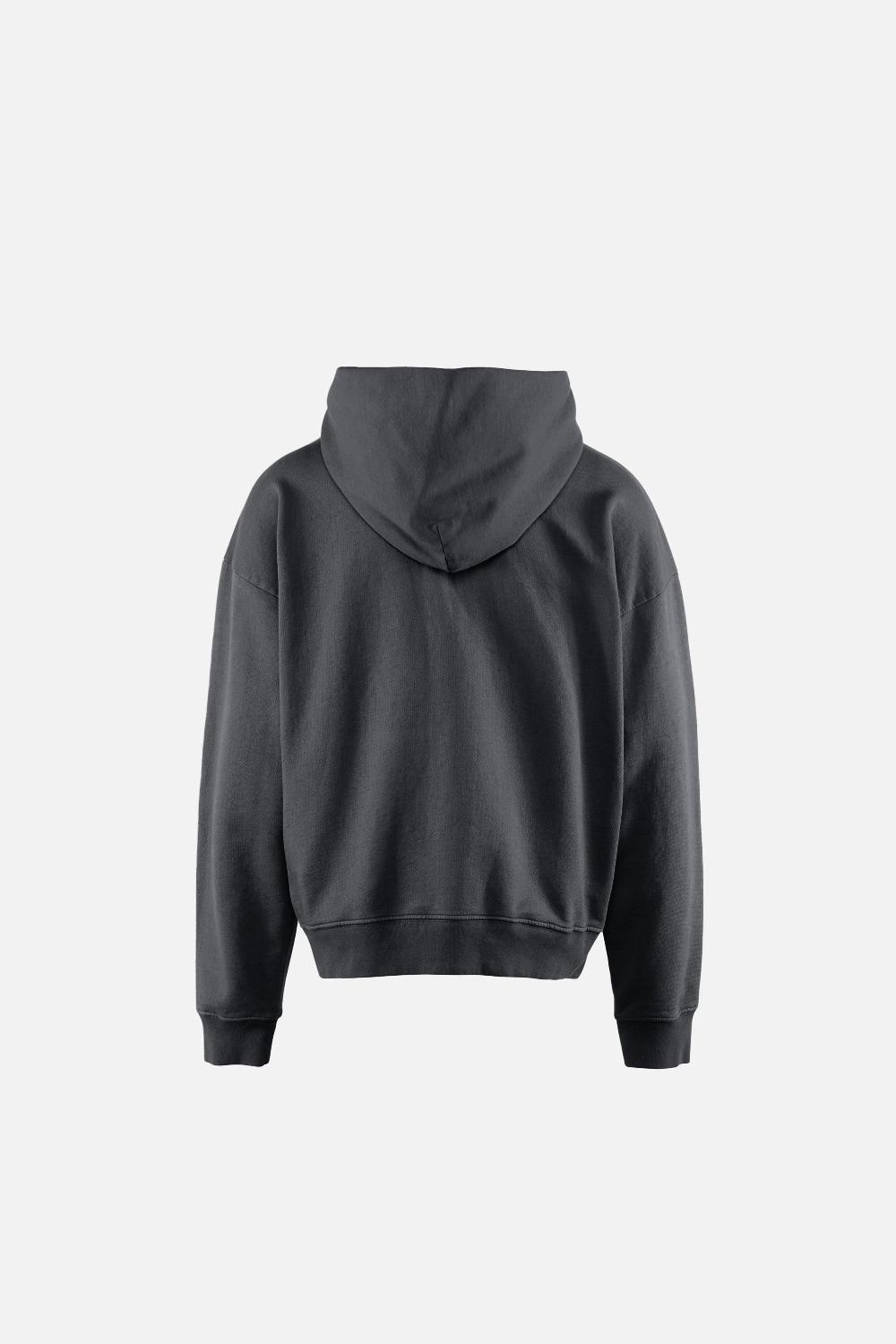 District Vision California Cotton Hoodie California Running Black
